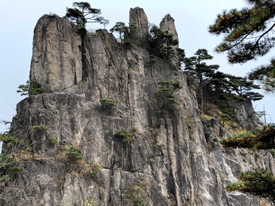 Big Rocks cliff vertical photo