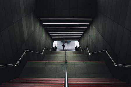 Stairs metro subway