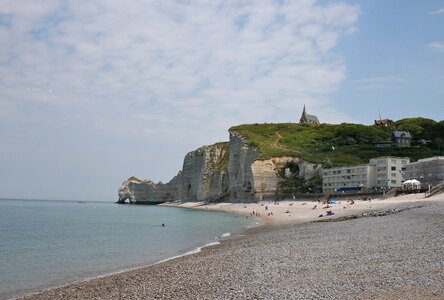 Ocean france etretat photo