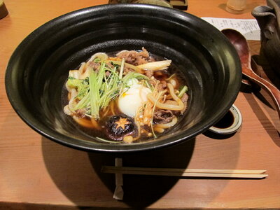 Sukiyaki Udon - Japanese Noodle photo