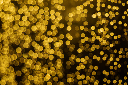 Gold Sparkles Abstract Bokeh Background photo