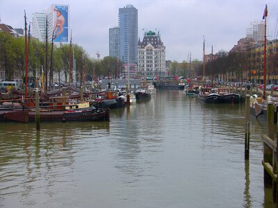 Cityscape Rotterdam Netherlands