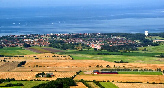 Village landscape scenic