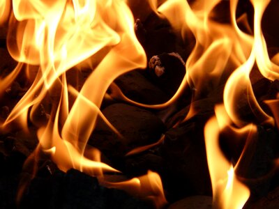 Charcoal carbon hot