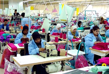Clothes factory female
