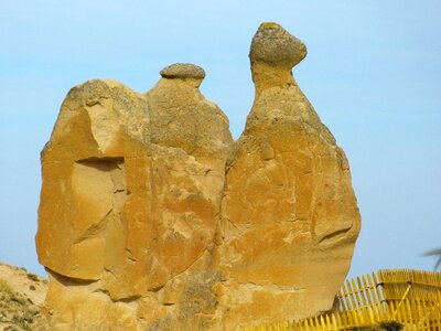 Rock formations turkey landscape