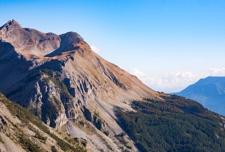 Mountain Blue Sky Clouds