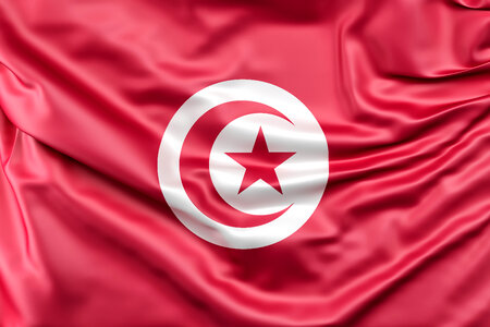 Flag of Tunisia photo
