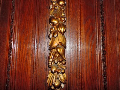 Baroque carpentry carvings photo