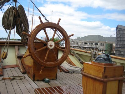 Deck captain's area sky