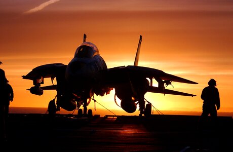 Silhouette sailor airman