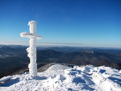 Nature snow poland photo