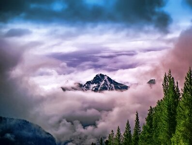 Alpine banff canada photo