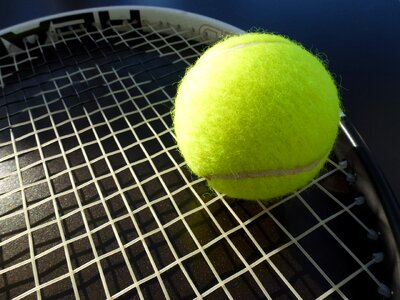 Sport play tennis ball