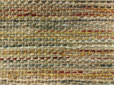 Fiber handmade rug