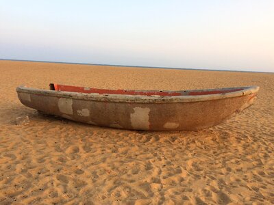 Landscape sky boat