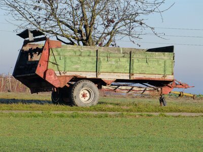 Hay hay wagon harvest photo