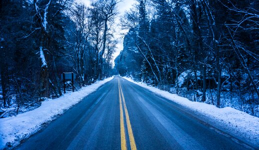 Icy Road photo