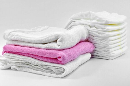 Diaper hygiene linen photo
