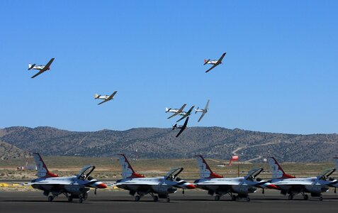 Military jets thunderbirds aircraft photo