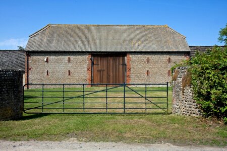 Large stone gate