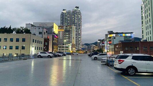 Nampodong shopping area in Busan, South Korea