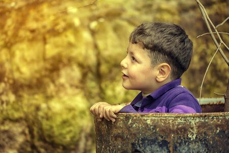 Child happy cute