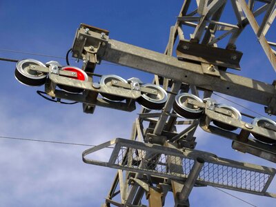Ski lift pulleys technology