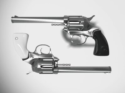 Pistol hand gun weapon photo