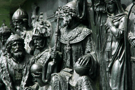 bronze monument close-up photo