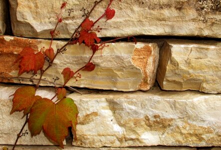 Old natural stones natural stone wall