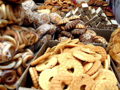 Biscuit background sweet biscuits