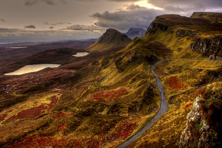 Mountain in Scotland photo