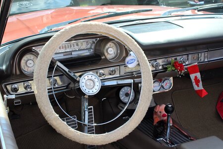 Dashboard vintage transport photo