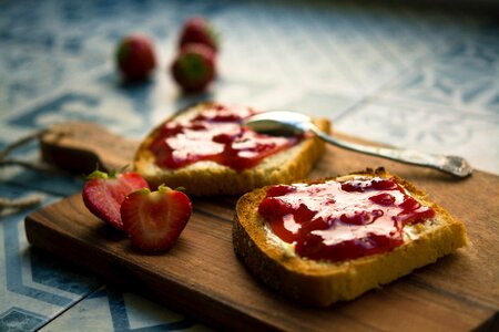 Strawberry Jam on Toast photo