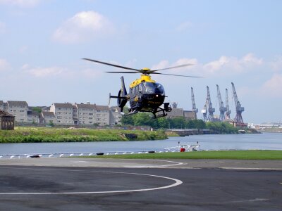 police helicopter Eurocopter photo