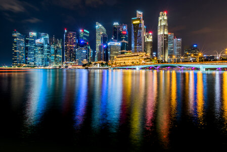Singapore City Lights photo