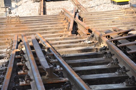 Tracks railroad tracks railway photo