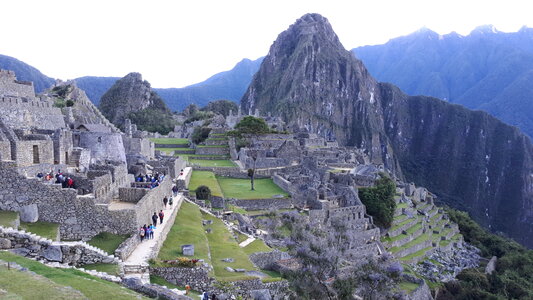 Machu Picchu Lost city of Inkas in Peru photo