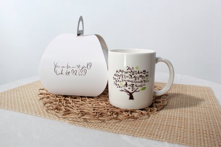 Box packing cup