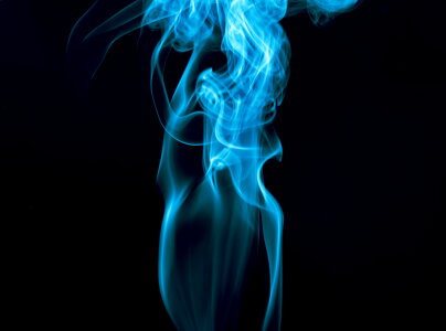 Beautiful Blue Smoke photo
