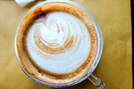 Morning Cappuccino Coffee photo