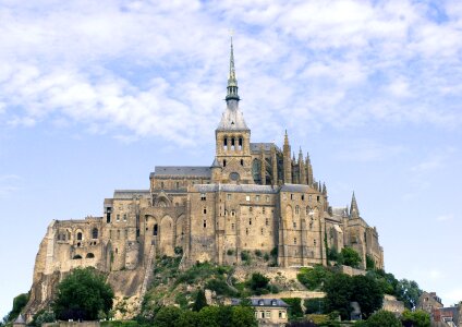 Mont Saint Michel Normandy France Island Abbey photo