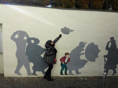 Graffiti painting zurich wind