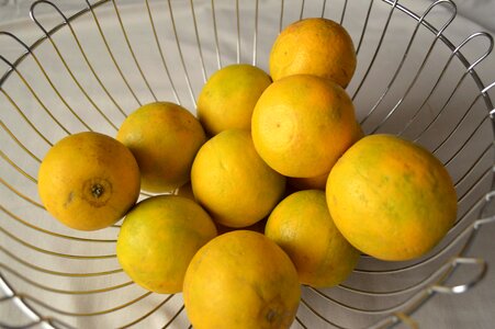 Beautiful Photo button citrus
