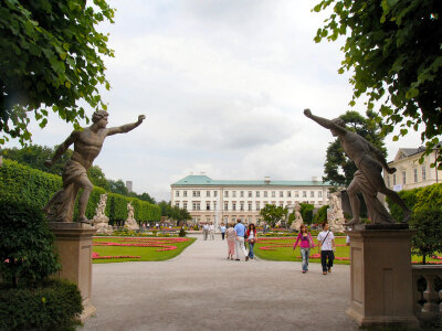 Palace of Mirabell in Salzburg, Austria photo