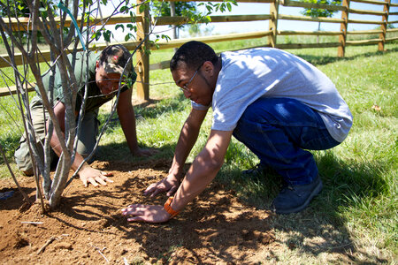 Construction of outdoor classroom-4