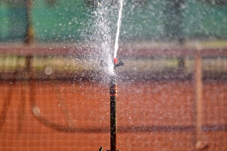 Detail irrigation spraying
