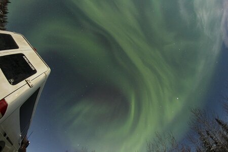 Alaska winter sky