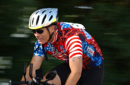 Bicyclist bicycle sports photo